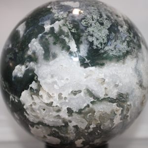 0006 Moss Agate Planet Sphere 6.1kg